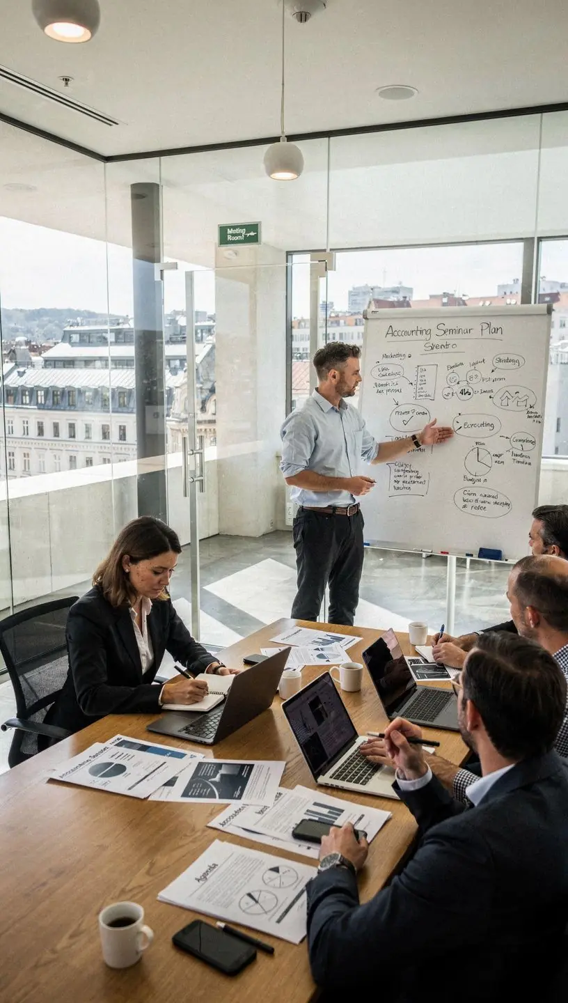 Ein Bildschirm mit Diagrammen und Grafiken, die finanzielle Kennzahlen darstellen.